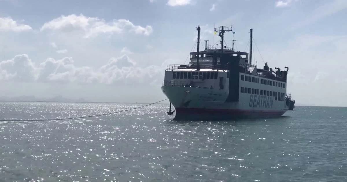 ระทึก! เรือเฟอร์รี่ดับกลางทะเลสมุย ผู้โดยสาร 50 ชีวิต ติดบนเรือนานกว่า 5 ชม.