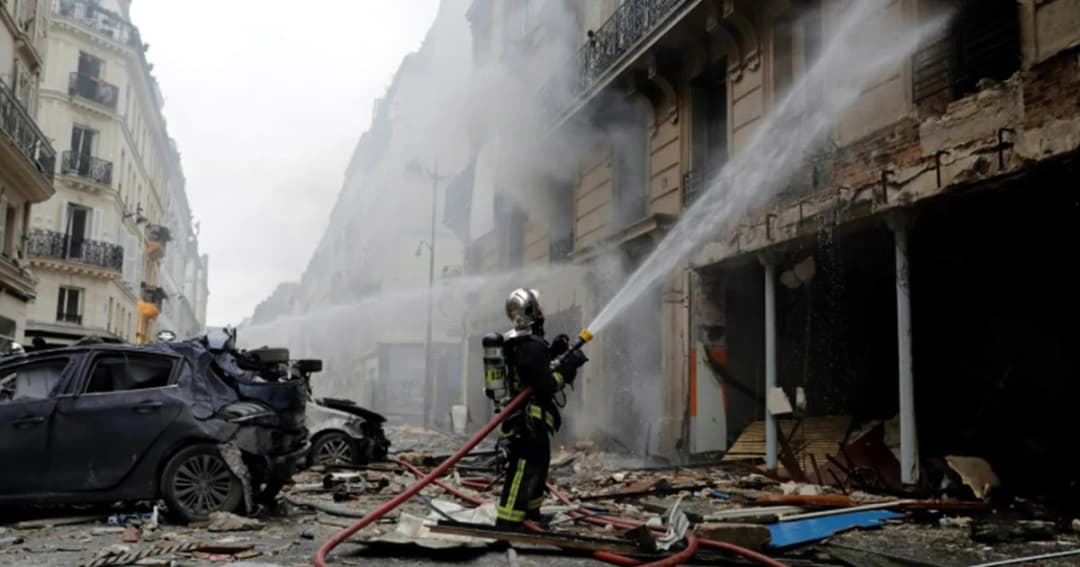 ร้านเบเกอร์รี่กลางกรุงปารีสระเบิด เจ้าหน้าที่คาดเกิดจากแก๊สรั่ว