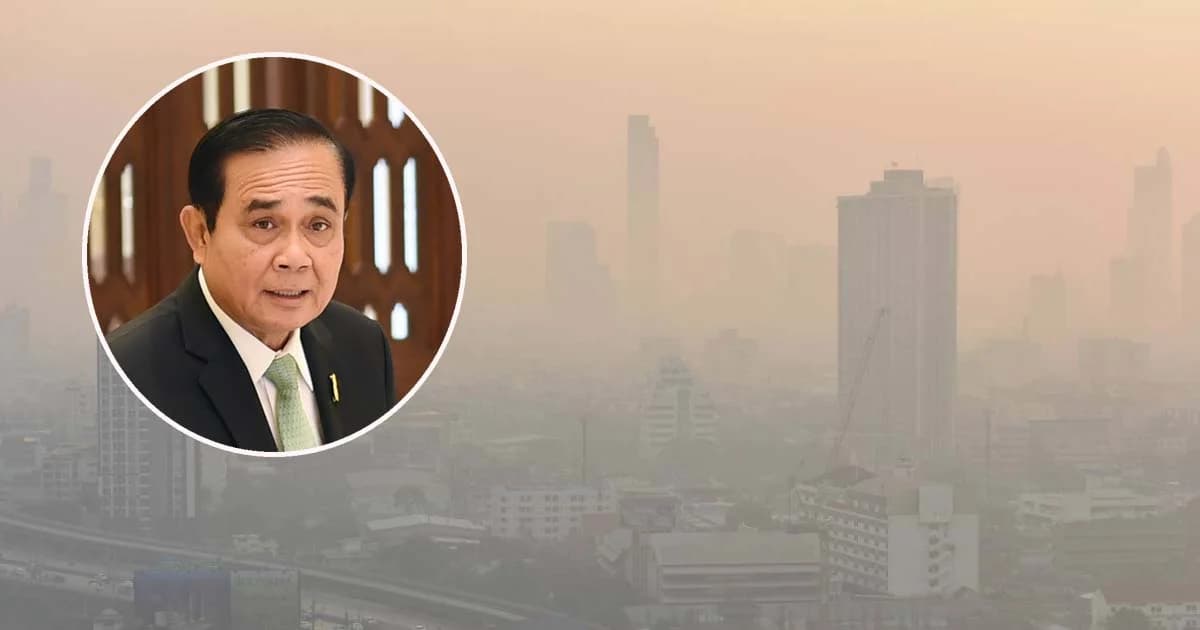 นายกฯ สั่งทุกหน่วยเร่งแก้ปัญหาฝุ่น PM 2.5 เตือนปชช.ออกนอกบ้านสวมหน้ากาก
