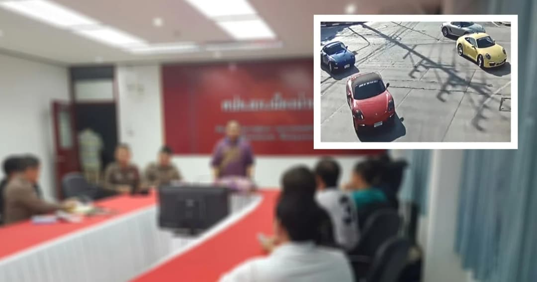 แก๊งรถหรูฝ่าไฟแดง ย่องขึ้นโรงพัก เสียค่าปรับ 500 – 1000