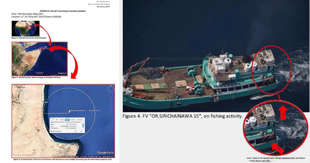 ตำรวจสากล ออกหมายจับเรือประมงไทย ทำประมงผิดกฎหมายในน่านน้ำโซมาเลีย