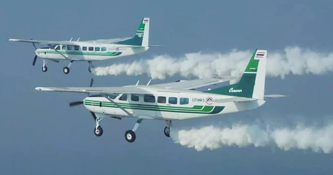 ‘ฝนหลวง’ ได้ผล! ลดฝุ่นละอองขนาดเล็กในอากาศได้ดี เร่งทำต่อเนื่อง