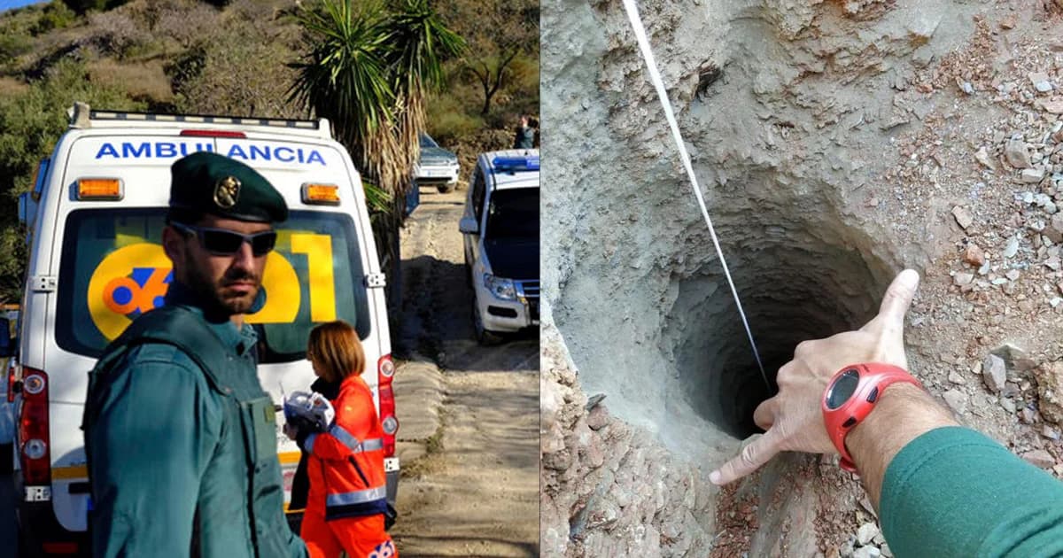สเปนระดมเจ้าหน้าที่ช่วยชีวิต เด็ก 2 ขวบตกบ่อลึก 100 เมตร