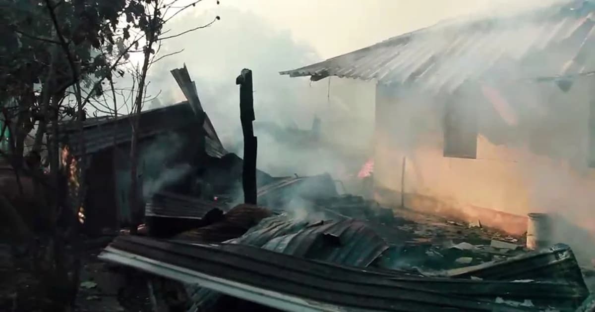 เพลิงไหม้บ้านพระราชทานจากในหลวง รัชกาลที่ 9 ที่ จ.ราชบุรี