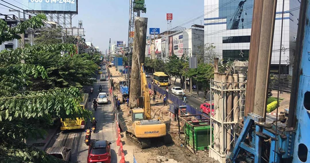 รฟม. รับมาตรการบรรเทาสถานการณ์ฝุ่นละออง งดก่อสร้างรถไฟฟ้า 16-22 ม.ค.