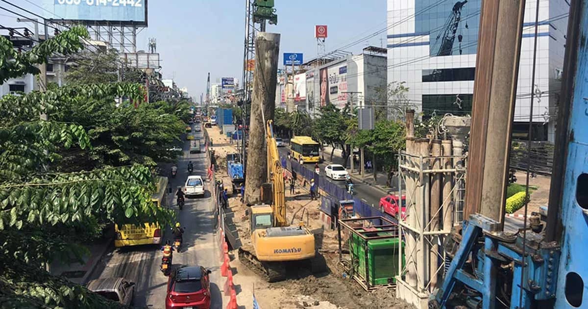 รฟม. รับมาตรการบรรเทาสถานการณ์ฝุ่นละออง งดก่อสร้างรถไฟฟ้า 16-22 ม.ค.