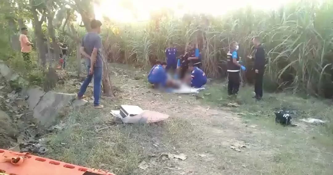 พบศพชายนิรนาม ถูกตีศีรษะและมัดตามลำตัว ทิ้งอำพรางข้างไร่อ้อยกาญจนบุรี