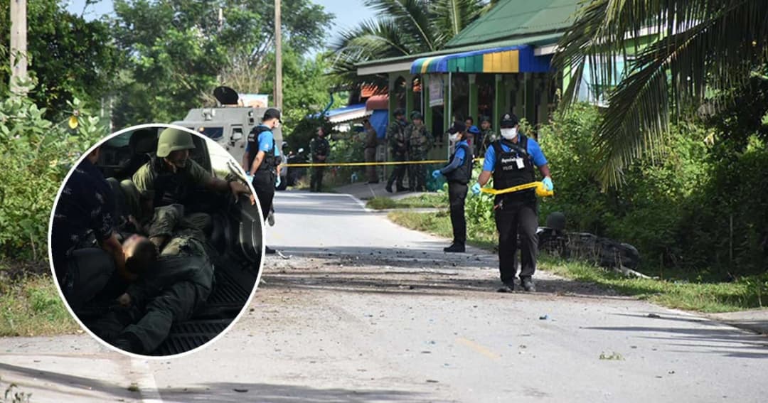 ป่วนปัตตานี-นราธิวาส! ดักวางระเบิดตำรวจ-ทหารพรานบาดเจ็บรวม 7 นาย