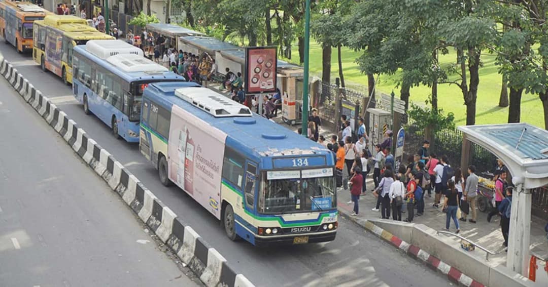 เลื่อนขึ้นค่ารถเมล์ 3 เดือน หวังช่วยลดฝุ่นมลพิษ