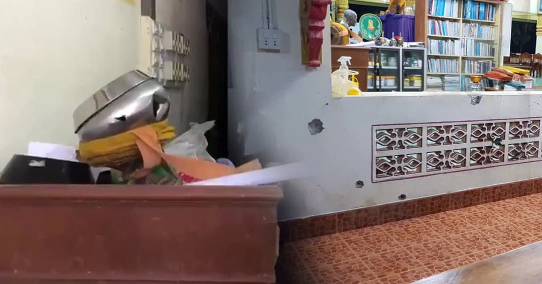 กลาโหม เรียกร้องสังคมร่วมประณามความป่าเถื่อน-ไร้ซึ่งมนุษยธรรมของโจรใต้ ฆ่าพระสงฆ์