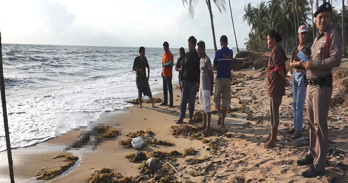 พบศพหัวขาดนิรนาม เกยหาด คาดเหยื่อปาบึก