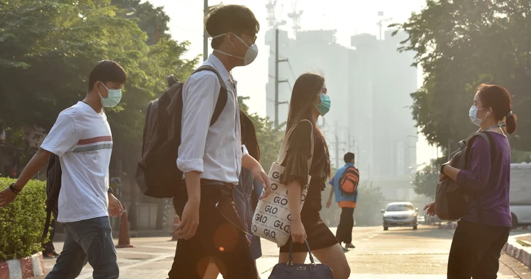 กทม.ขึ้นอันดับ 7 เมืองที่มีมลพิษทางอากาศสูงของโลก เช้านี้ฝุ่นพิษหนาแน่น 68 พื้นที่