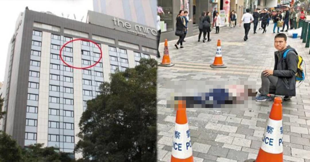 หน้าต่างกระจกโรงแรมตกใส่นักท่องเที่ยวจีนดับ