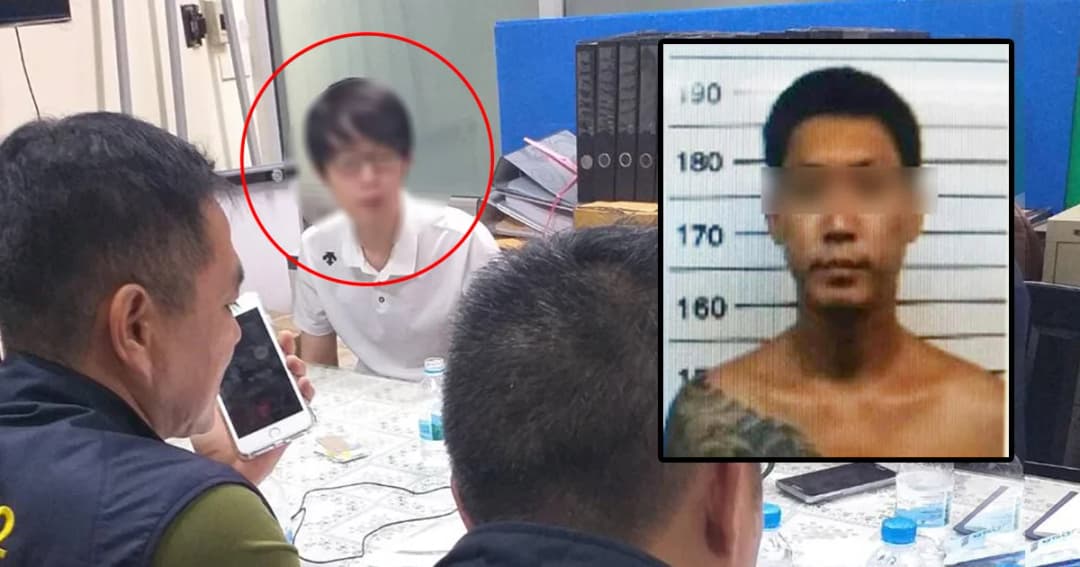 ฆ่าหั่นศพหนุ่มเกาหลี เพื่อนร่วมชาติมอบตัวแล้ว 1 เร่งล่าอีก 2