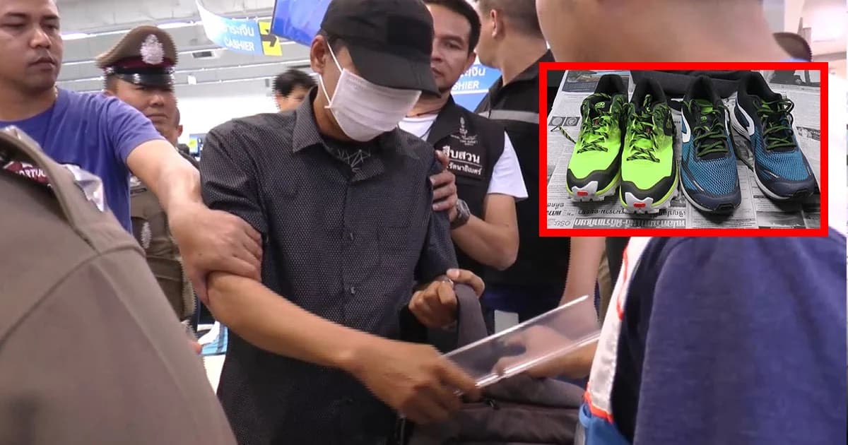 จับนายช่างกรมชลฯ ใช้มีดฟันพนักงานชิงรองเท้ากีฬา