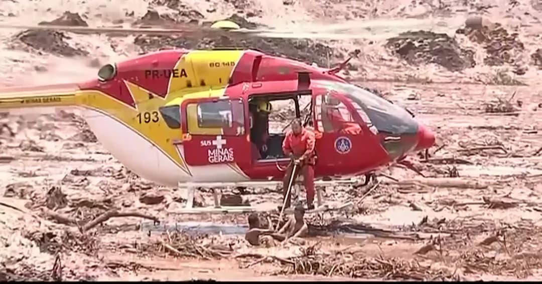 เขื่อนเหมืองถล่ม! น้ำหลากซัดชุมชนในบราซิล สูญหาย 200 ชีวิต