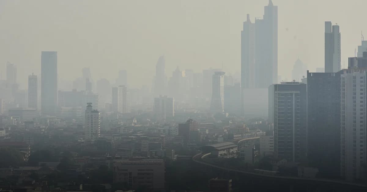 ฝุ่นฟุ้งเพิ่ม กทม.-ปริมณฑล PM 2.5 ยังวิกฤต พบเกินค่ามาตรฐาน 41 จุด