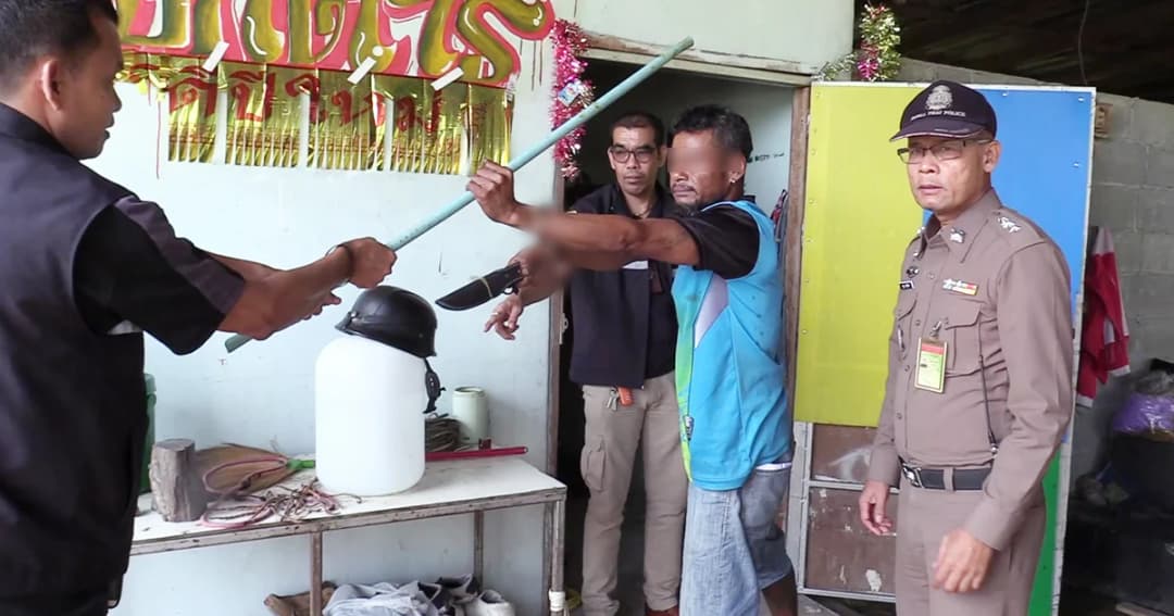 คุมตัวมือยิงหนุ่มหวงมังคุดทำแผน เผยต้องป้องกันตัวเอง หวั่นถูกฟันดับ