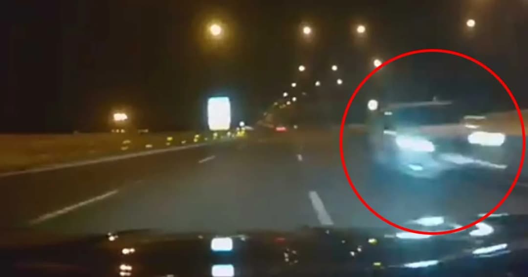 หวิดชน ! เจอรถย้อนศรบนทางด่วน คาดเงินไม่พอจ่ายค่าผ่านทาง