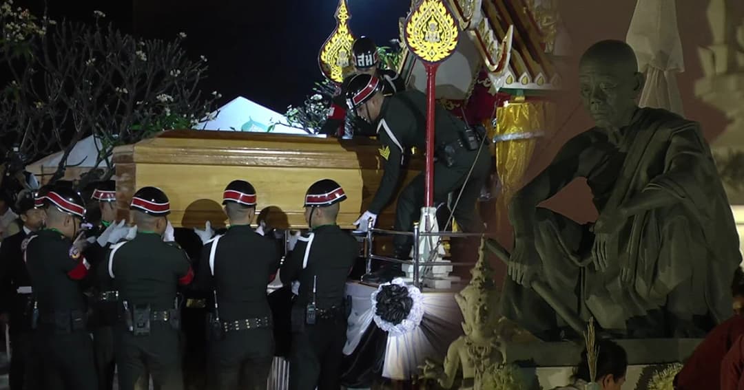 ซ้อมเสมือนจริงเคลื่อนหีบสรีรสังขาร “หลวงพ่อคูณ” ไปยังฌาปนสถานชั่วคราว