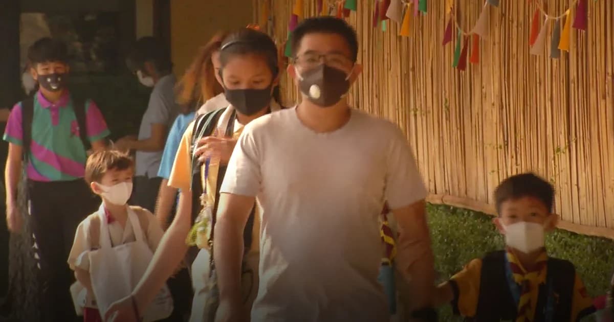 รร.เพลินพัฒนาปรับเวลาเข้าเรียน เลี่ยงเจอฝุ่นละออง PM2.5 สูงเกินมาตรฐาน