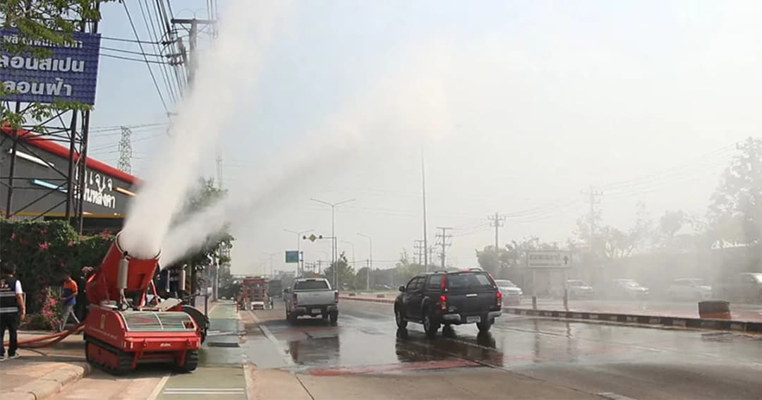 ราชบุรียังวิกฤต ! ฝุ่น PM 2.5 สูงแตะ 85 ไมโครกรัม ผู้ว่าฯ จัด Big Cleaning