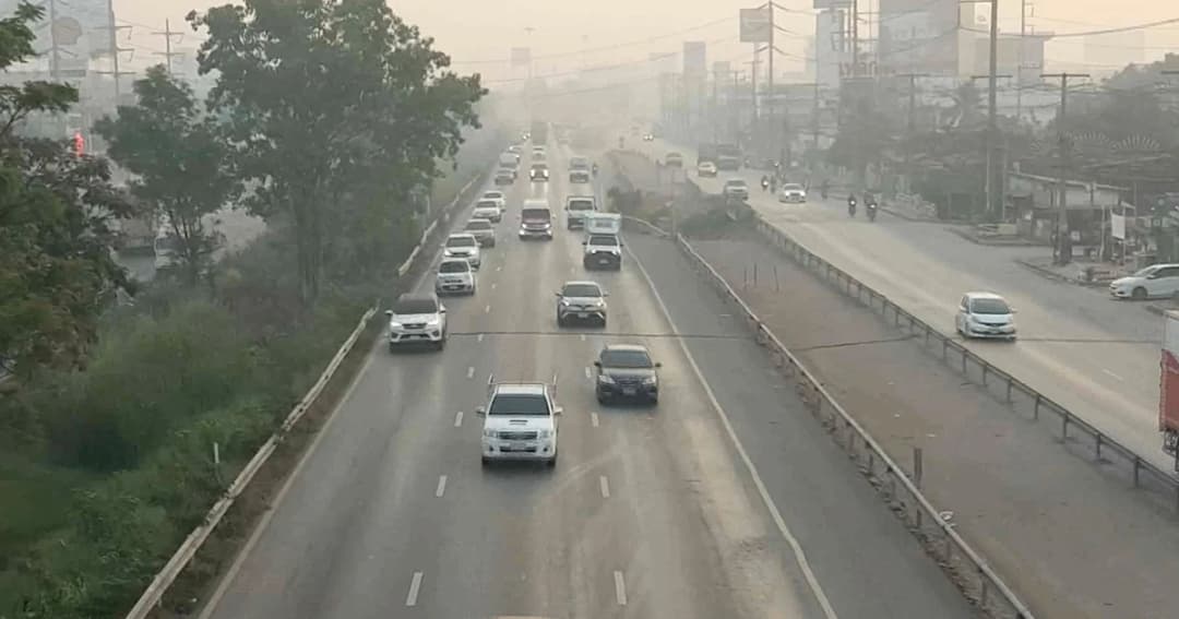 ทั่วไทยอากาศแย่ กทม. ฝุ่น PM2.5 ฟุ้งติดอันดับ 5 เมืองที่มีคุณภาพอากาศแย่ที่สุดในโลก