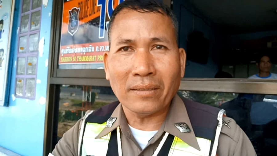 ในหลวง ทรงมีพระราชกระแสชมเชย ด.ต.ใช้เสียงเพลงเเนะนำผู้ขี่ จยย.ให้สวมหมวกนิรภัย