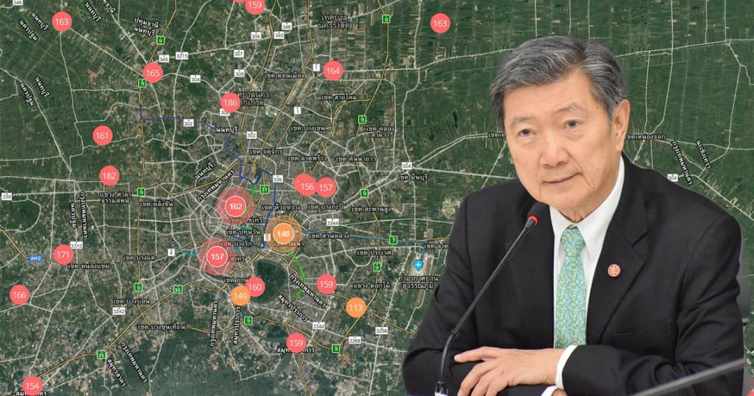 สธ.จัดทีมแพทย์ลงพื้นที่ฝุ่นพระราม 2 ให้ความรู้และตรวจสุขภาพเบื้องต้น