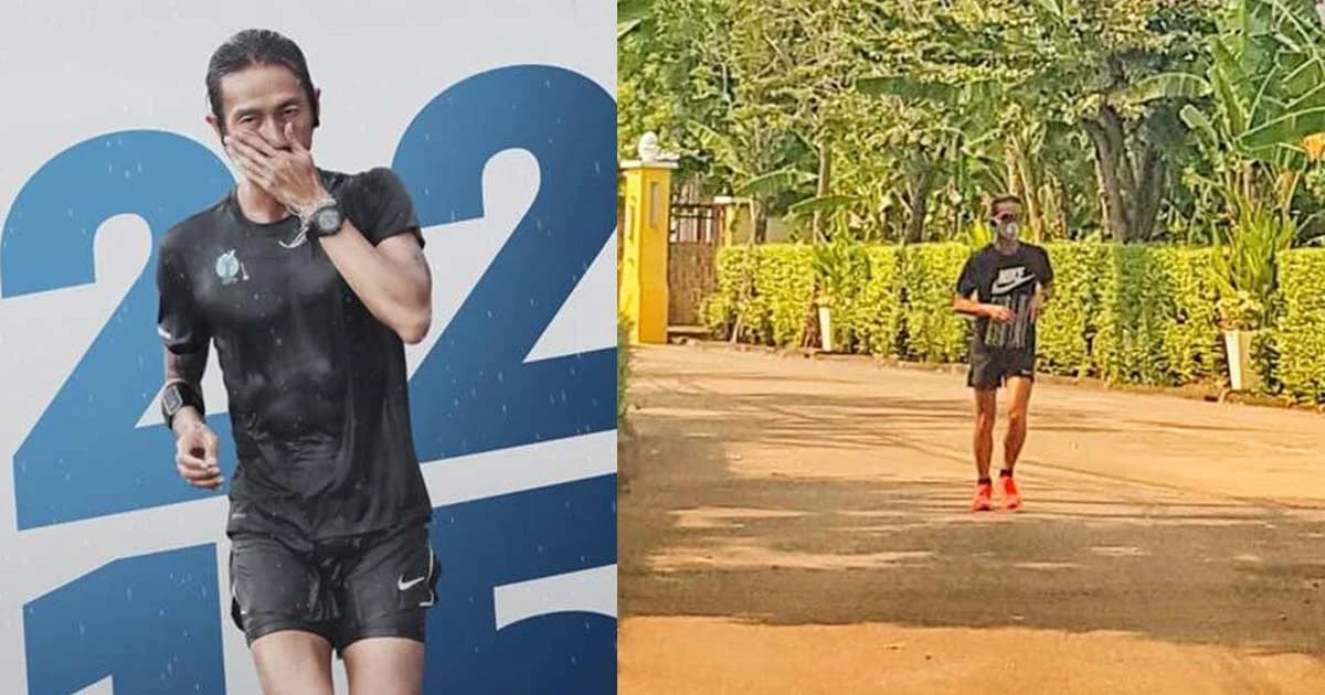 ฮือฮา “พี่ตูน” สวมหน้ากากซ้อมวิ่งฝ่าฝุ่น เตรียมระดมทุนช่วยรพ.ขนาดเล็ก