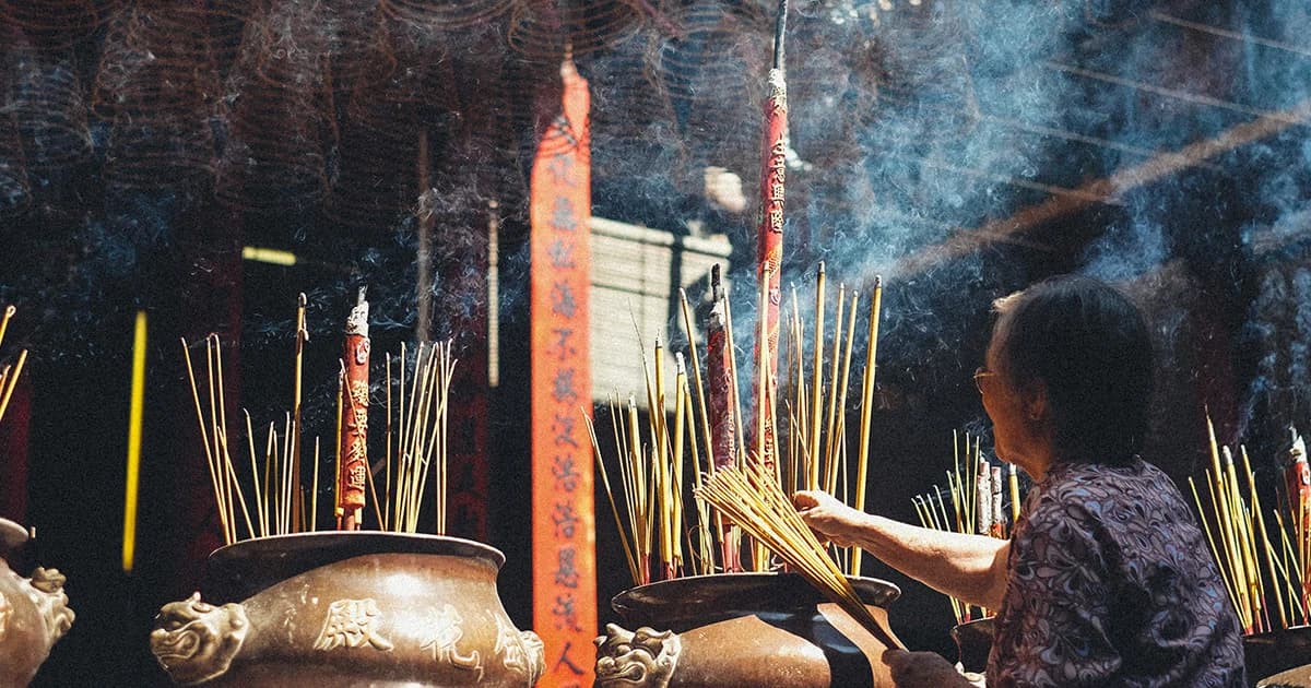 ฉลองตรุษจีนอย่างปลอดภัยไม่สร้างฝุ่น ลดจุดธูปเผากระดาษเงินกระดาษทอง