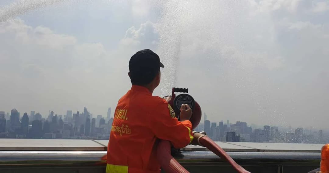 สถานการณ์ฝุ่นช่วงเที่ยง กทม.-ปริมณฑล เกินค่ามาตรฐาน 26 จุด