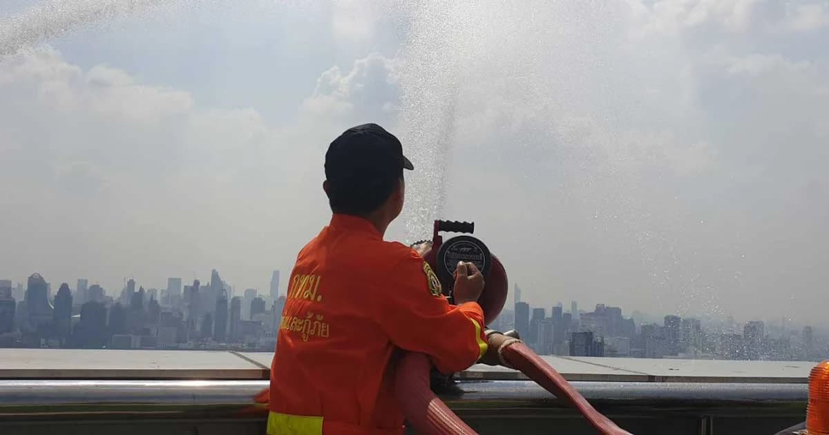 สถานการณ์ฝุ่นช่วงเที่ยง กทม.-ปริมณฑล เกินค่ามาตรฐาน 26 จุด