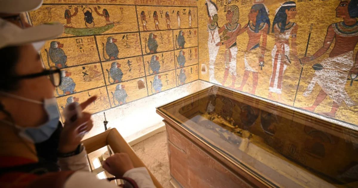 อียิปต์เผยภาพภายในสุสานตุตันคาเมน หลังปิดบูรณะนาน 9 ปี