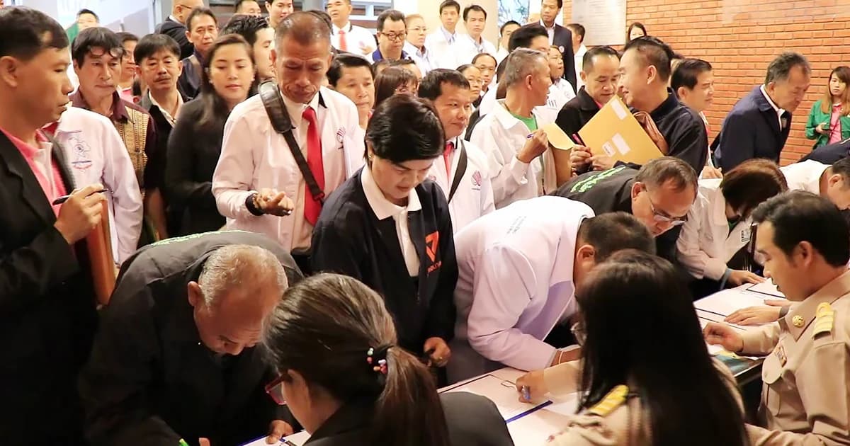 เริ่มแล้ว! รับสมัครเลือกตั้ง ส.ส. วันแรก เชียงใหม่บรรยากาศคึกคัก