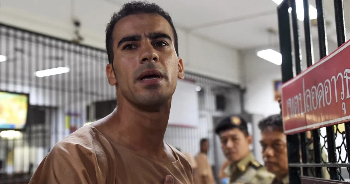 นายฮาคีม นักฟุตบอลบาห์เรน ขึ้นศาลเป็นครั้งแรกแล้ววันนี้ เรียกร้องขอไม่กลับบาห์เรน