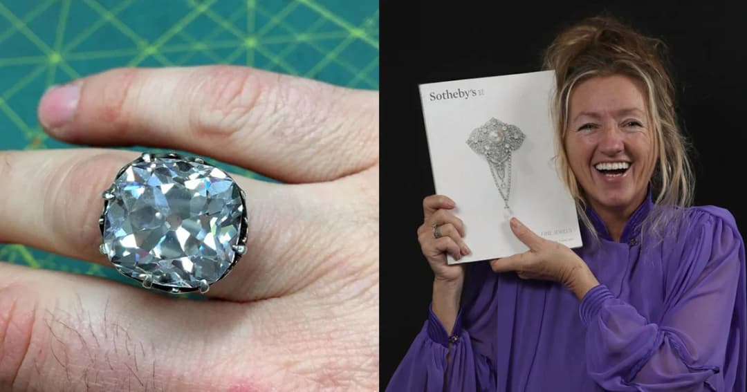 หญิงเอาแหวนซื้อมา 400 บาท ไปขายได้เงินกว่า 30 ล้านบาท