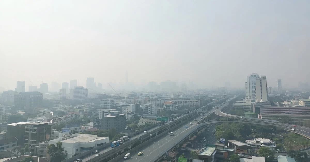 เช้านี้ กทม.-ปริมณฑล ค่าฝุ่น PM2.5 อยู่ในเกณฑ์มาตรฐานทุกพื้นที่