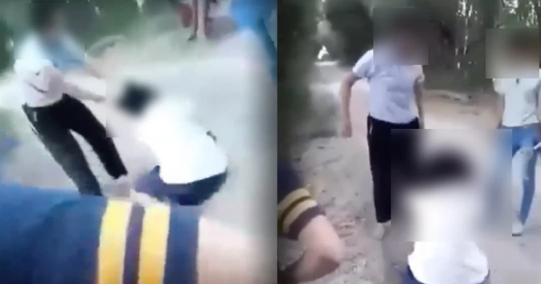 จบด้วยดี! คลิปรุ่นพี่ทำร้ายรุ่นน้องบังคับกราบเท้า ตร.สอบแล้วคลิปเก่า