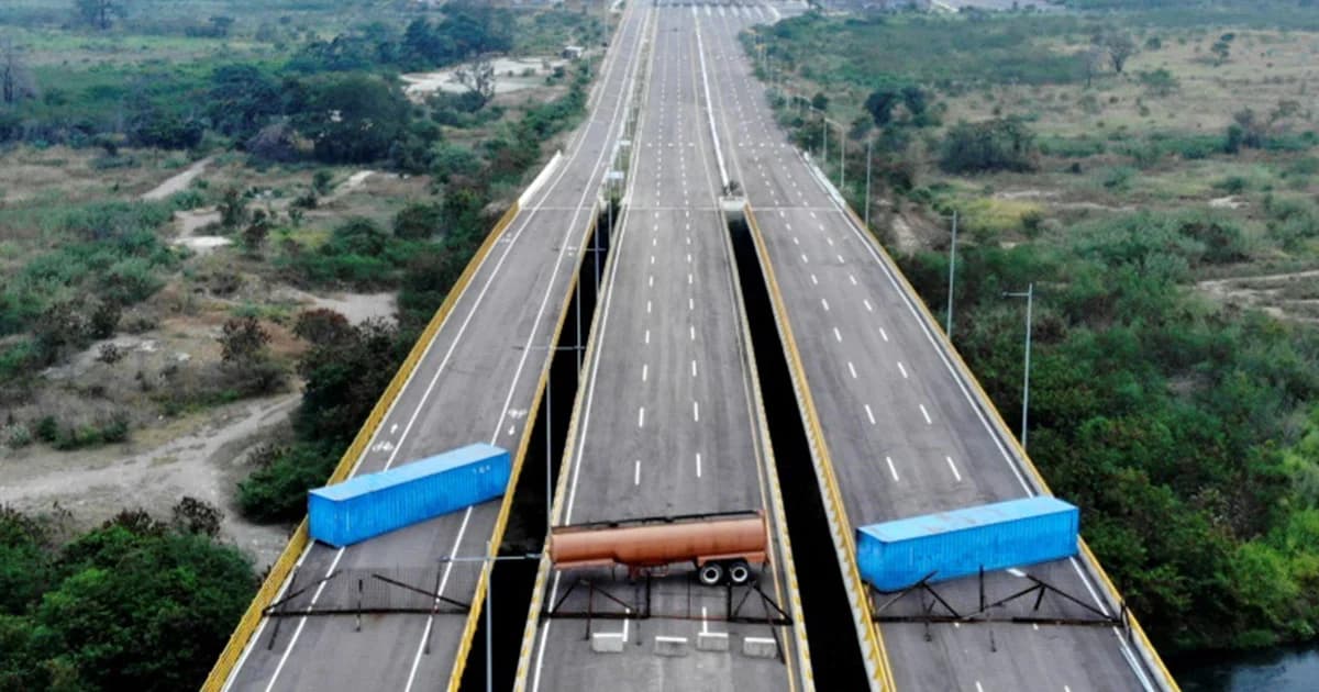 กองทัพเวเนฯ ปิดสะพานเชื่อมโคลอมเบีย ปิดรับความช่วยเหลือจากภายนอก