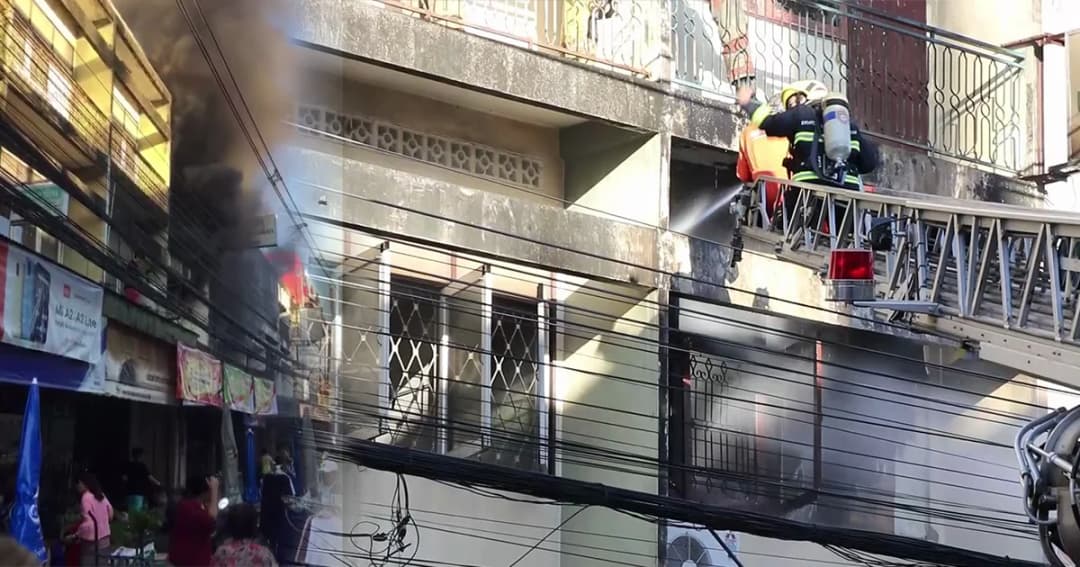 ไฟไหม้ตลาดสดเชียงใหม่ คาดเหตุเกิดจากหม้อแปลงไฟ