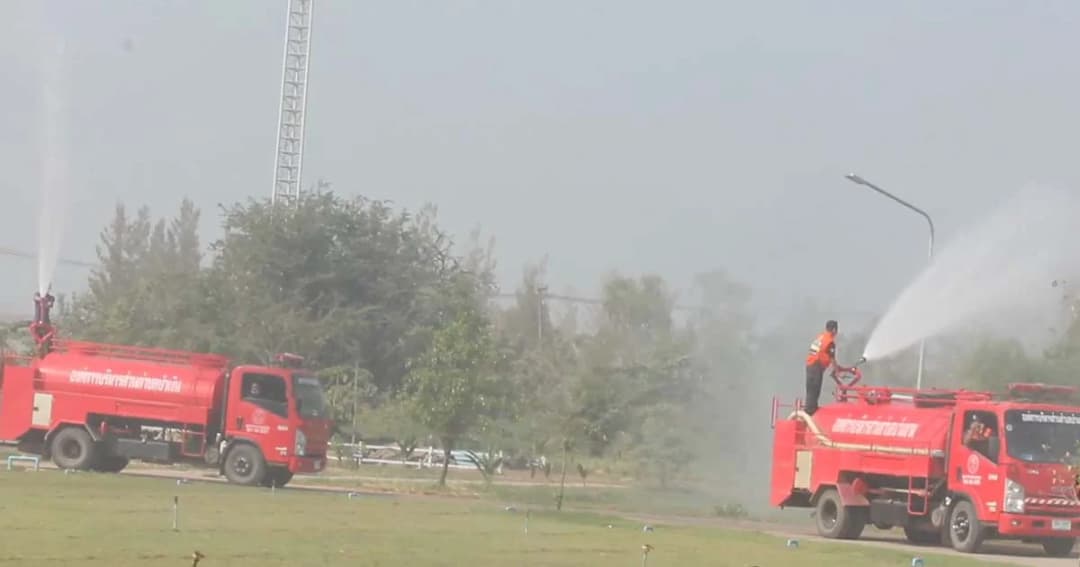 ฝุ่นPM 2.5 ขอนแก่นยังวิกฤต! นายกฯ ชมรถเมล์ไฟฟ้า “ควายทอง” เตรียมวิ่งในกทม.