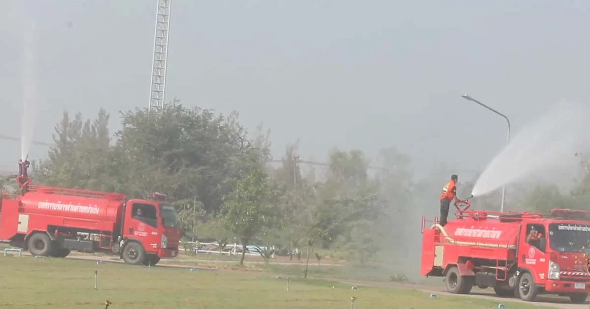 ฝุ่นPM 2.5 ขอนแก่นยังวิกฤต! นายกฯ ชมรถเมล์ไฟฟ้า “ควายทอง” เตรียมวิ่งในกทม.