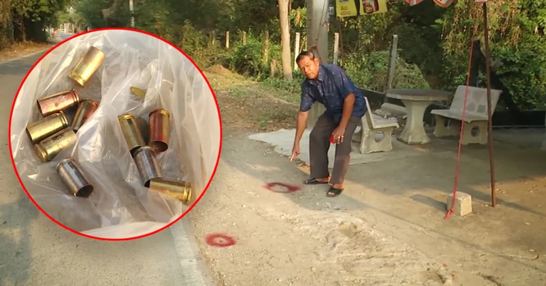 รัวยิง 10 นัด หน้าบ้าน อบต.คลองสระบัว ชาวบ้านหวั่นการเมืองระอุ