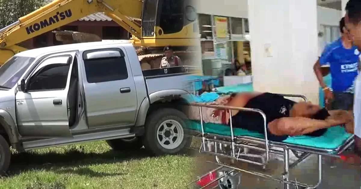 หนุ่มเมายาคลั่ง ! งัดปืนลูกซองไล่ยิงชาวบ้านสาหัส พ่อแม่รับลูกติดไอซ์หนัก