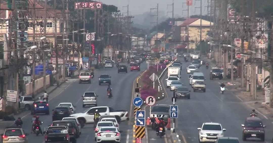 ‘น่าน’ หมอกควันไฟป่ารุนแรง ค่าฝุ่นพิษพุ่ง เตือน ปชช. หลีกเลี่ยงกิจกรรมในที่โล่ง