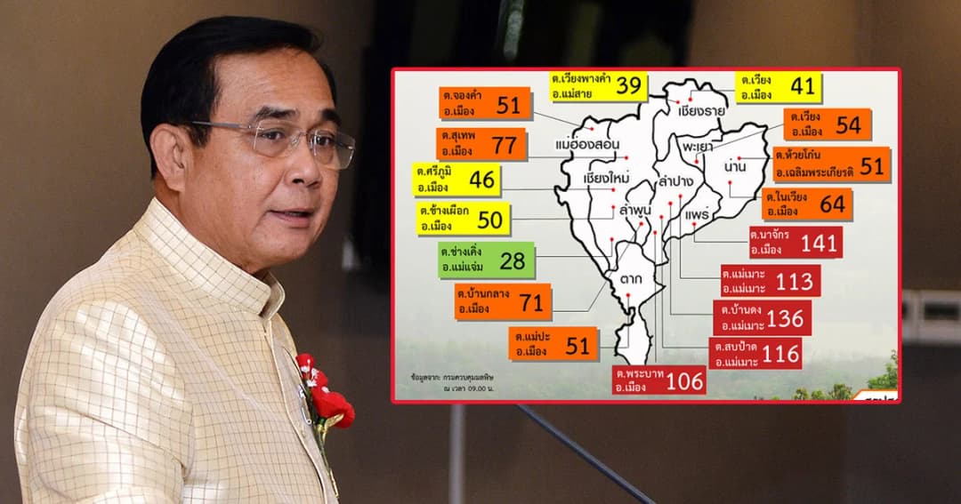 นายกฯ สั่งยกระดับแก้ฝุ่นเป็นวาระแห่งชาติ เดินหน้าแก้ไขอย่างจริงจังและเข้มงวด