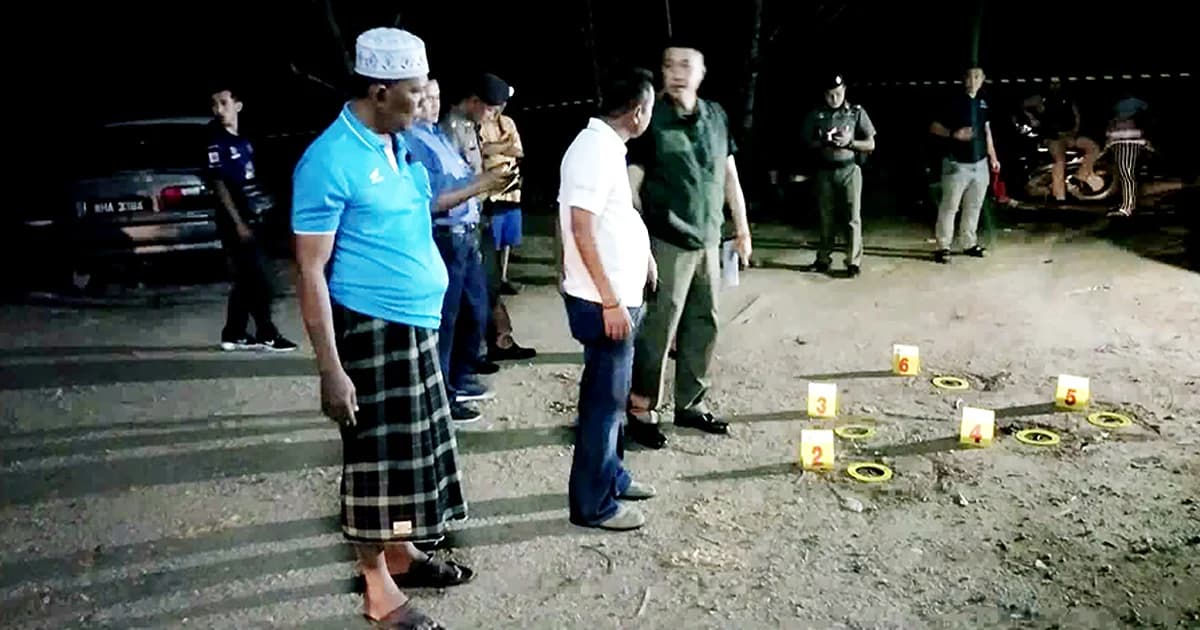 กราดยิงเอ็ม 16 ดับเจ้าของอู่ซ่อมรถชาวมาเลเซีย เจ็บอีก 1 ที่สุไหงโก-ลก