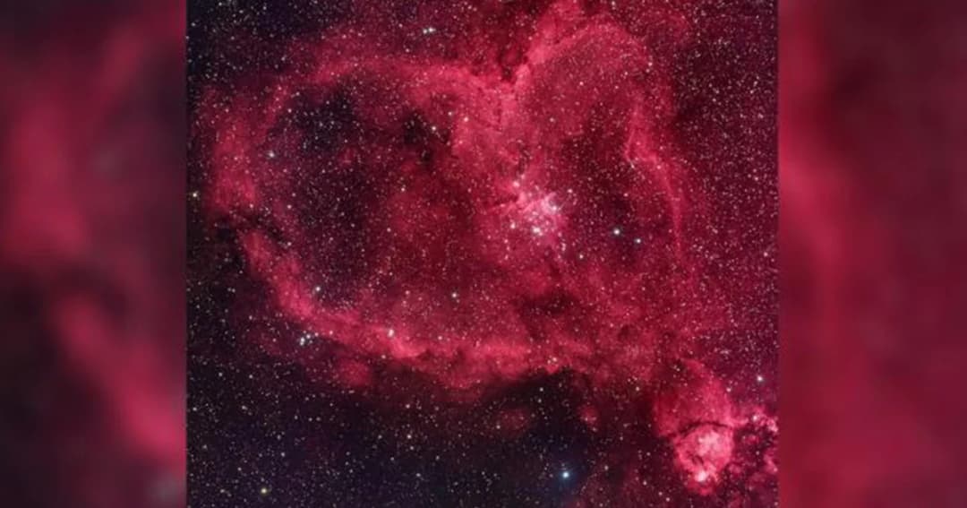 สดร.มอบ “เนบิวลาหัวใจ” หัวใจในห้วงอวกาศ แทนรักวาเลนไทน์