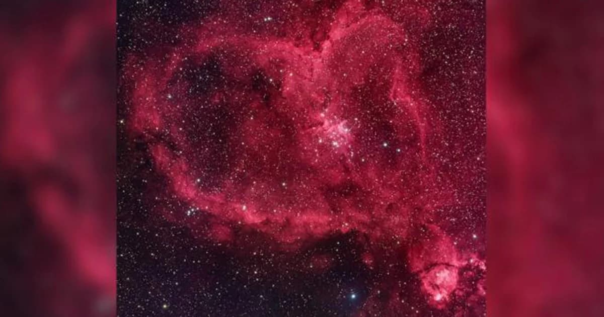 สดร.มอบ “เนบิวลาหัวใจ” หัวใจในห้วงอวกาศ แทนรักวาเลนไทน์